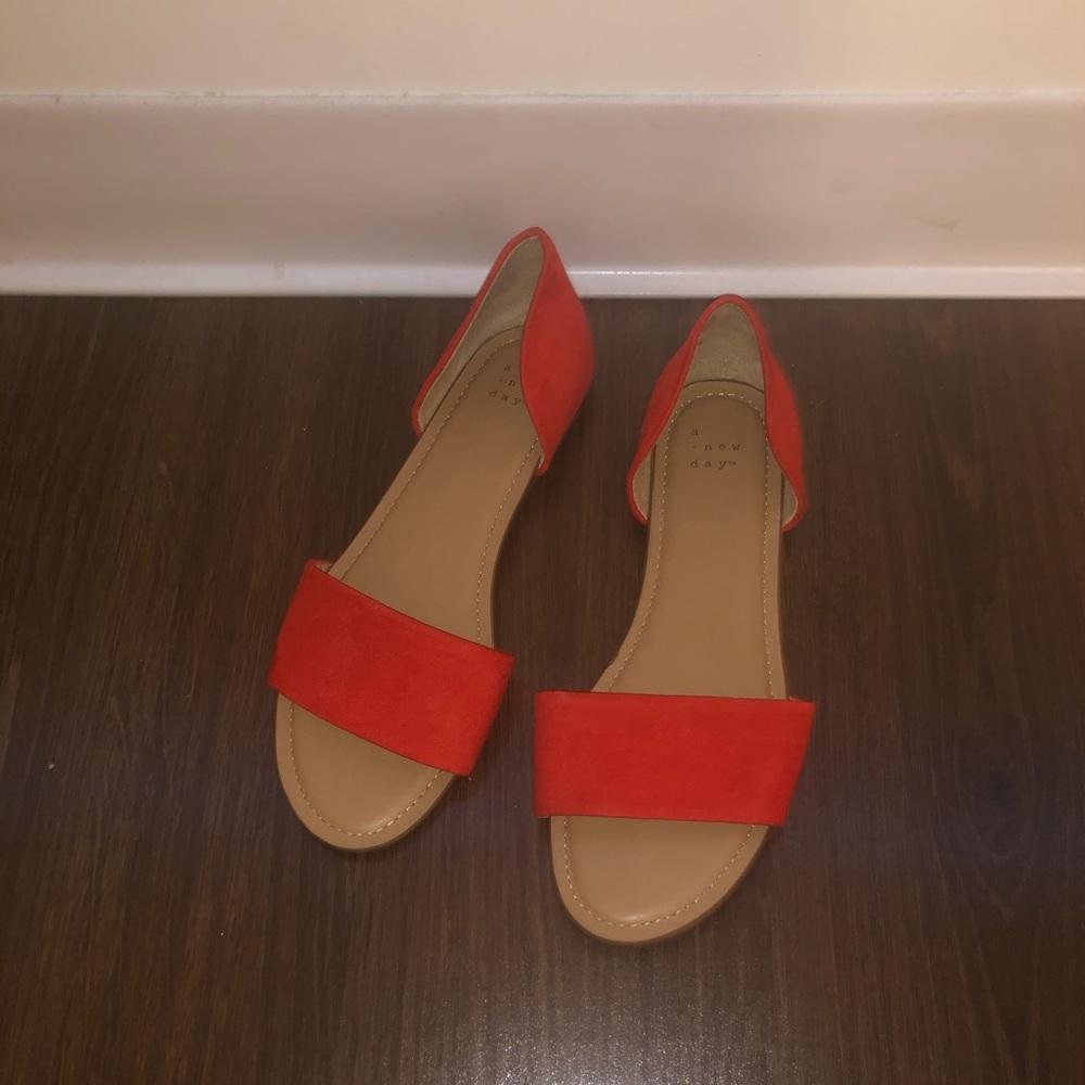 Two piece slide sandal